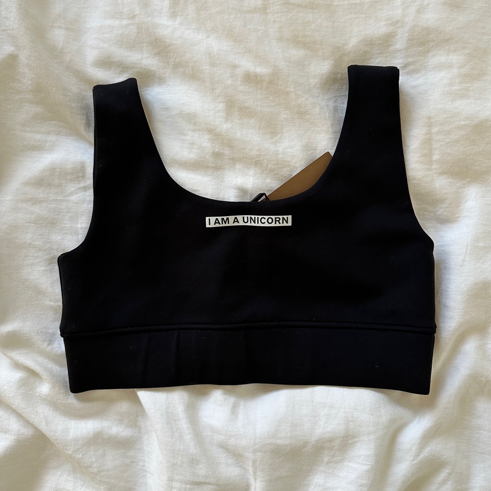Burberry Black Kinsley Bra Stretch Nylon